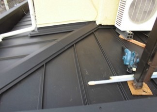 加古川市で新しく施工された金属屋根